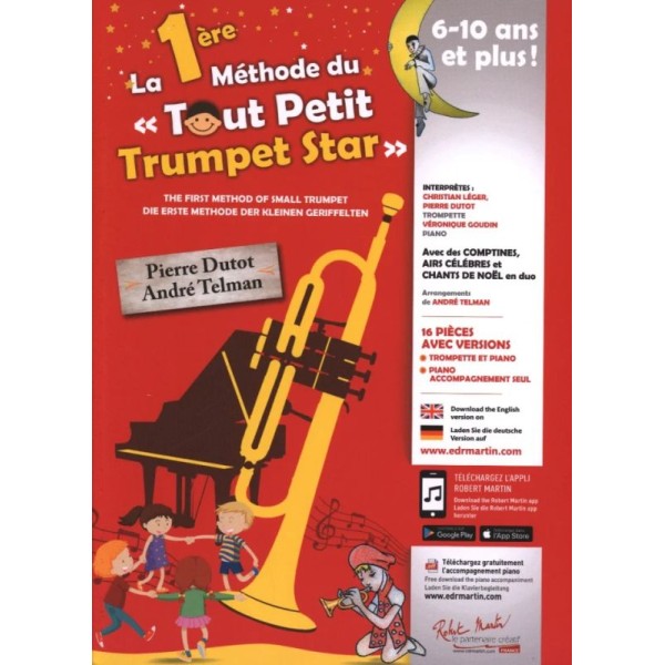 Première méthode du tout petit trumpet star Avignon