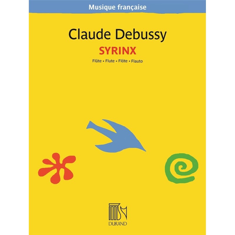 Debussy Syrinx partition flûte