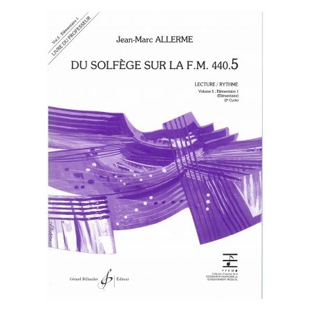 Du solfège sur la FM 440.5 partition