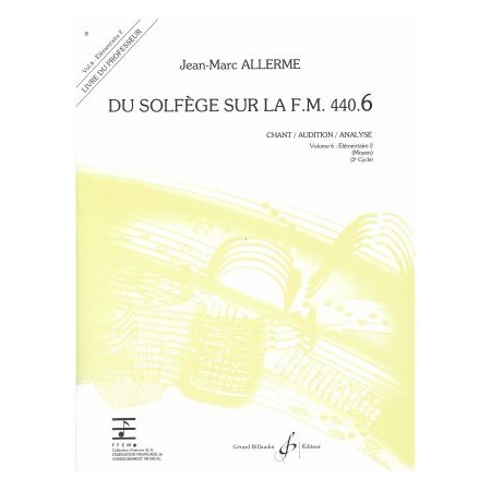 Du solfège sur la FM 440 partition Avignon