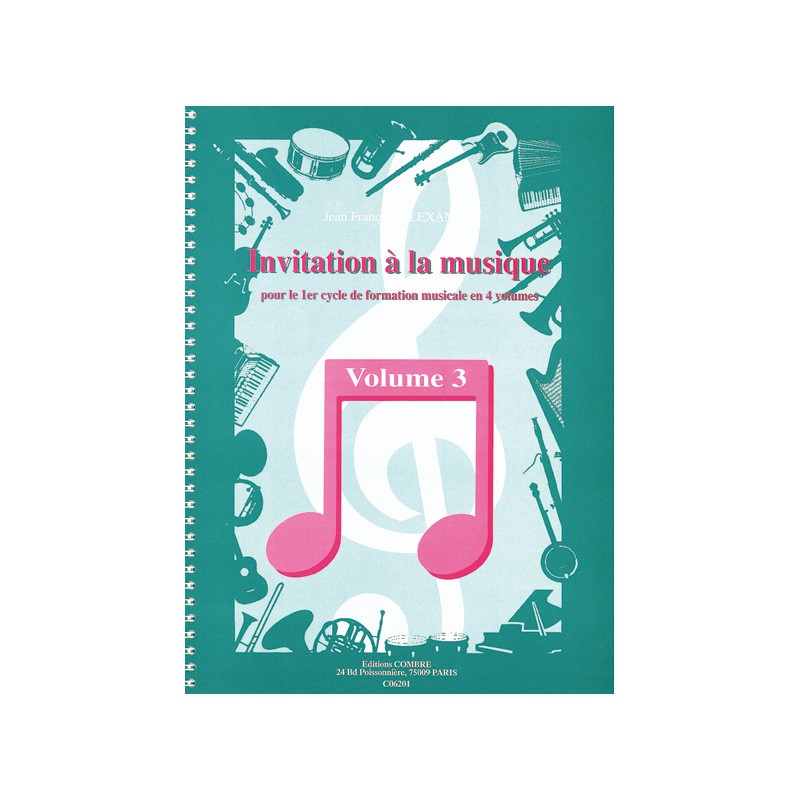Invitation à la musique volume 3 Invitation à la musique volume 3