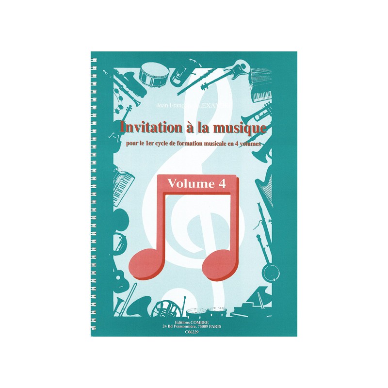 Invitation à la musique volume 4 Invitation à la musique volume 4