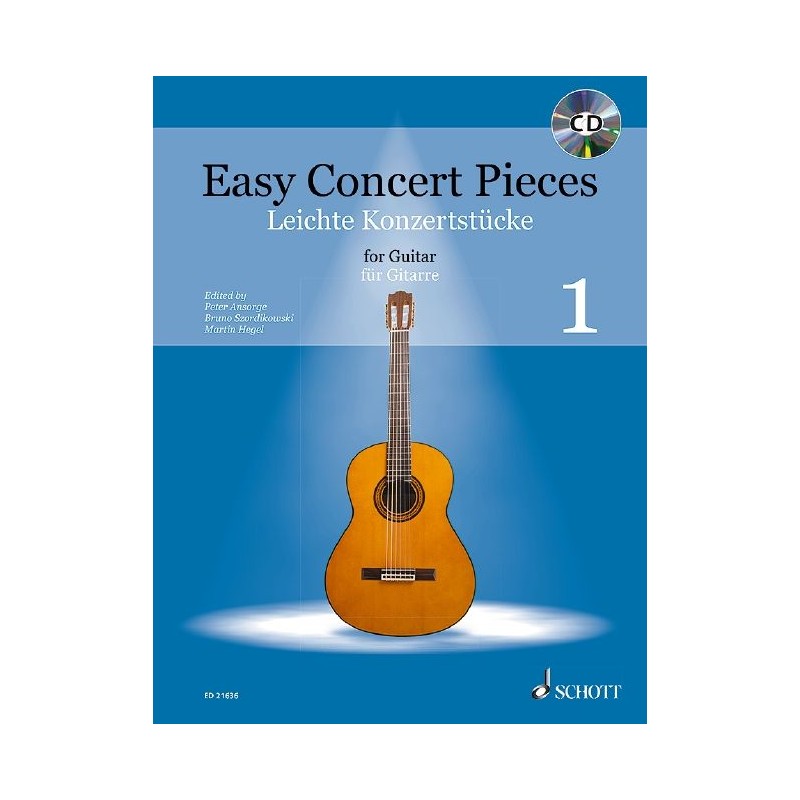 Easy concert pieces partition guitare