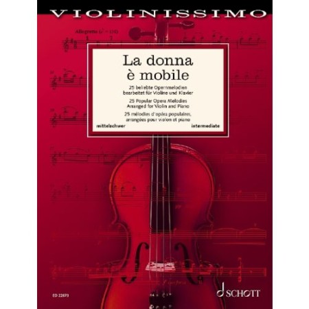 La donna e mobile partition violon