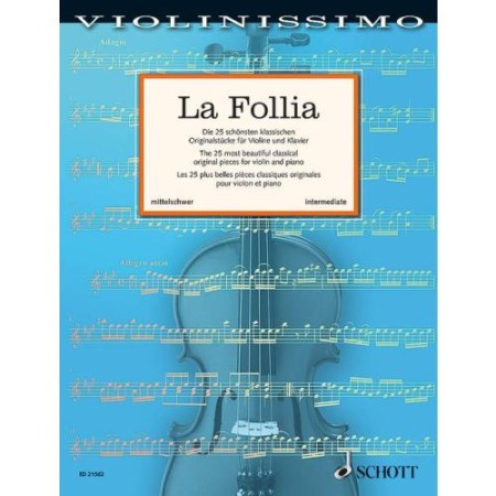 La Follia partition pour violon