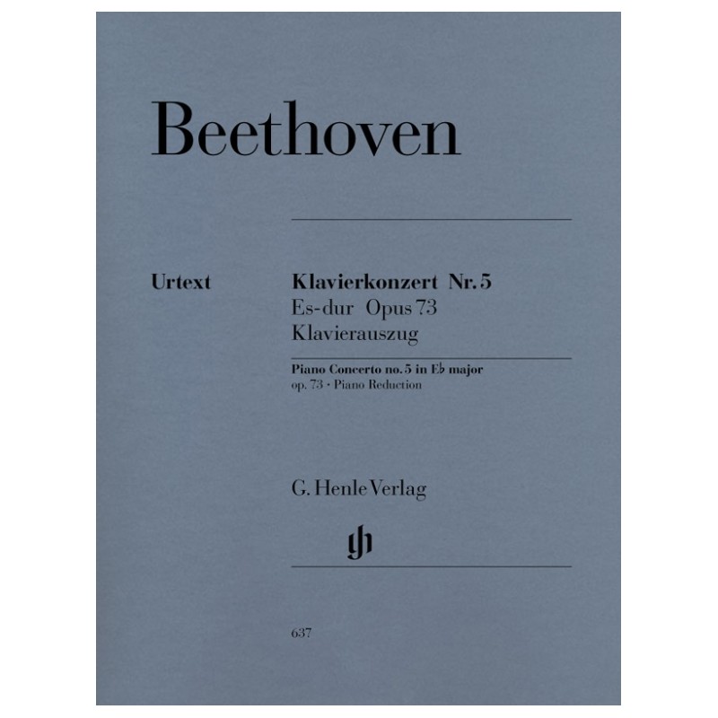 Partition Beethoven concerto piano n°5