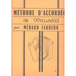Méthode d'accordéon de virtuosité Ferrero - Le kiosque à musique