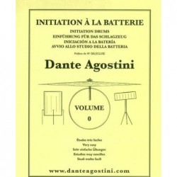 AGOSTINI METHODE DE BATERIE VOLUME 0 - Kiosque musique Avignon