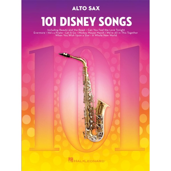 101 Disney songs partition saxophone