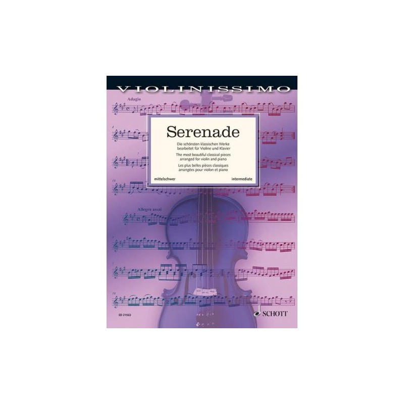 Serenade partition violon violinissimo