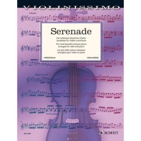 Serenade partition violon violinissimo