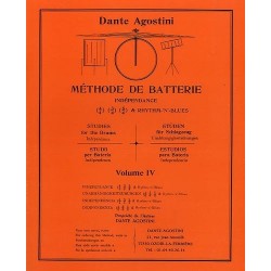 AGOSTINI METHODE DE BATTERIE 4 - Kiosque musique Avignon