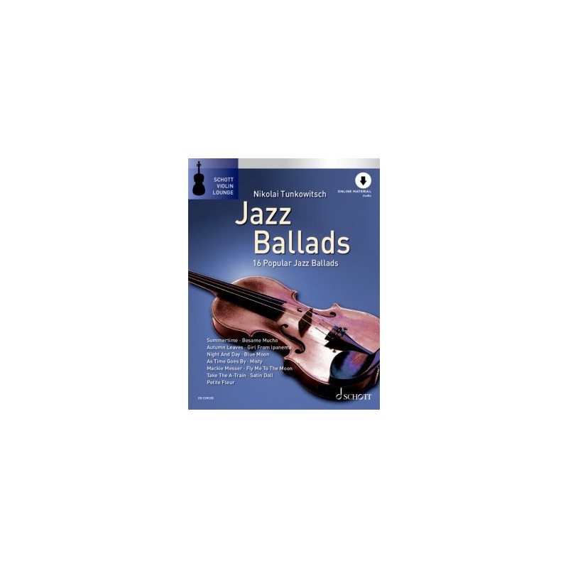 Jazz ballads partition violon