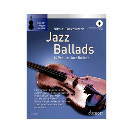 Jazz ballads partition violon
