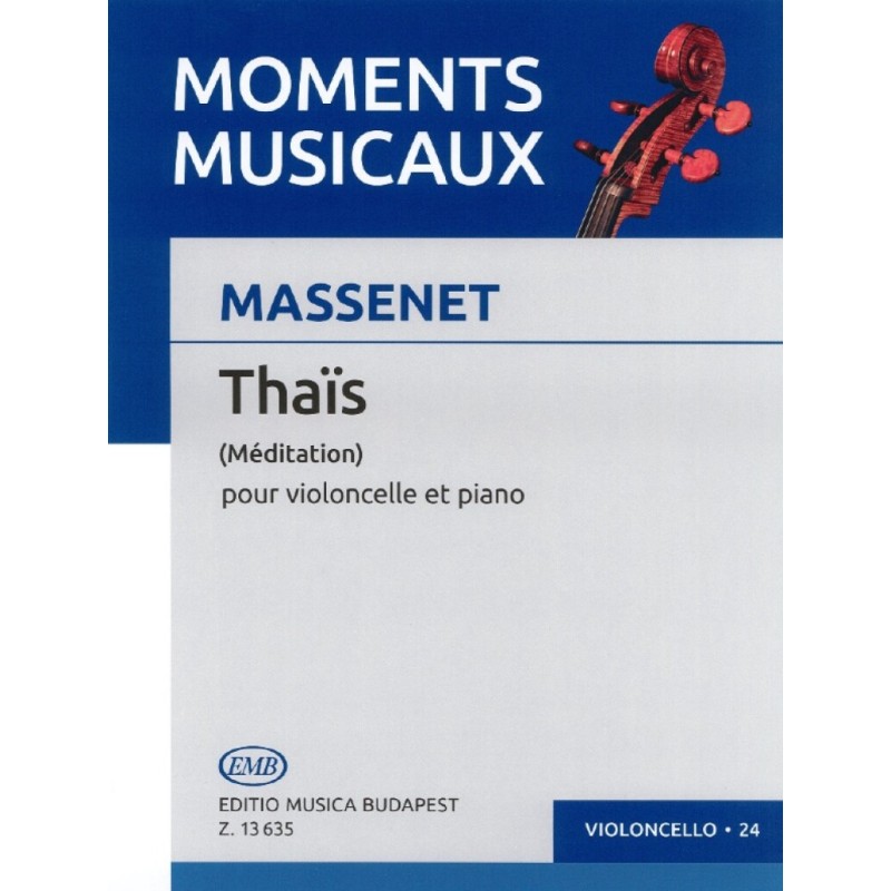 Méditation de Thaïs partition violoncelle