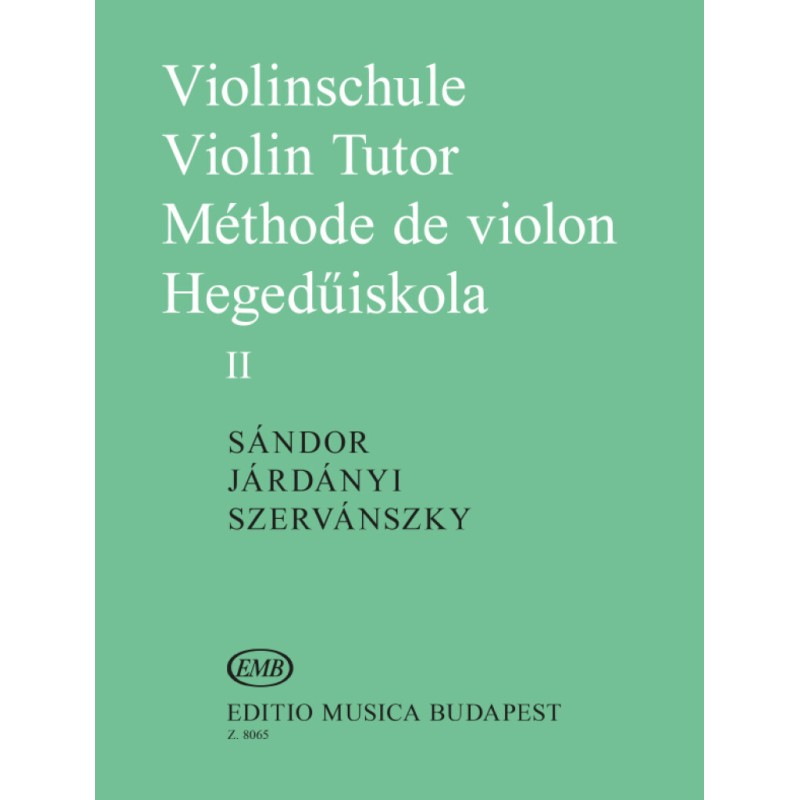 Sandor méthode de violon volume 2 partition Sandor méthode de violon volume 2 partition