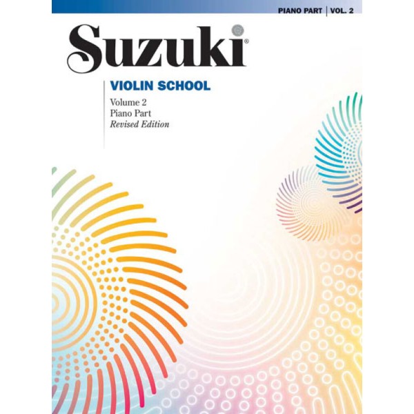 Suzuki violin school piano accompagnement partition