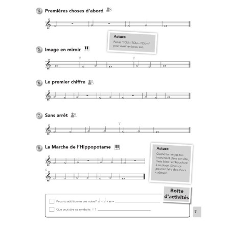 les bases de la trompette partition