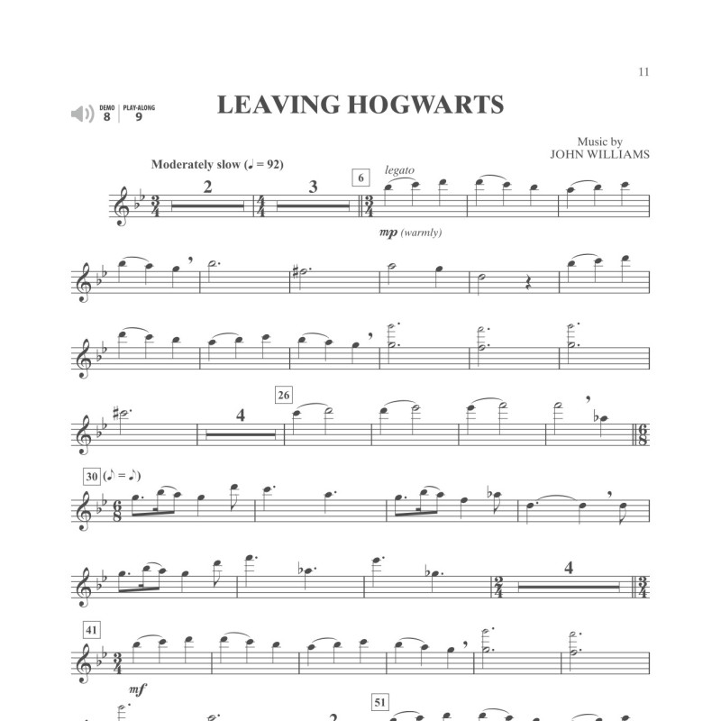 Harry Potter Partition flûte traversière