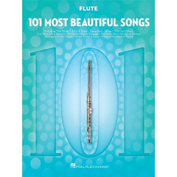 101 most beautiful songs partitions flûte