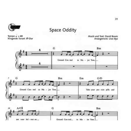 Pop for alto saxophone partition