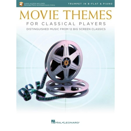 MOVIE THEMES for classical players partition trompette