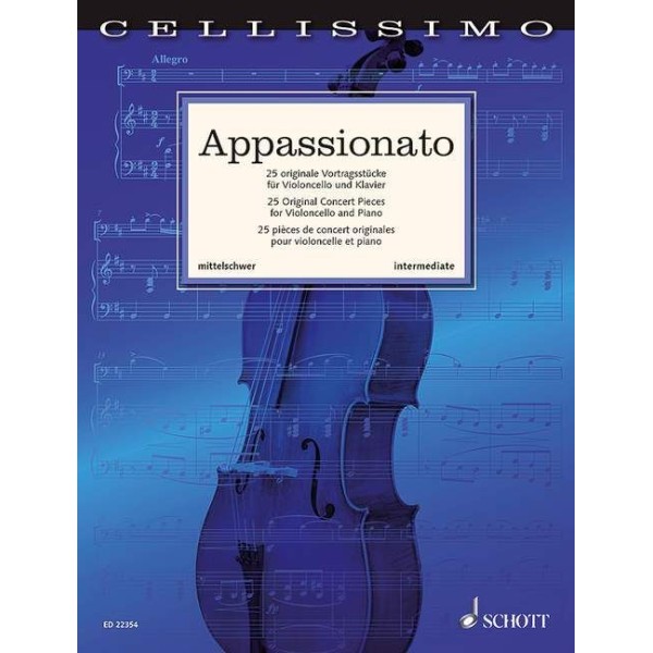 Appassionato partition violoncelle