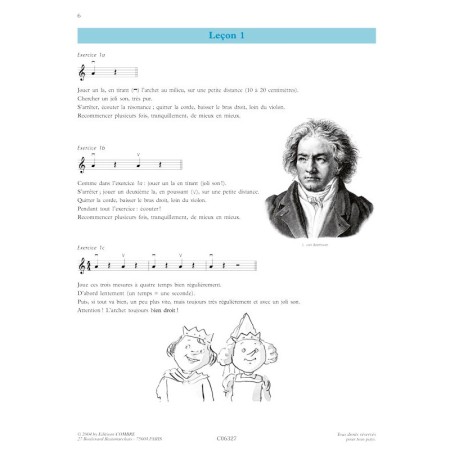 Joubert méthode de violon