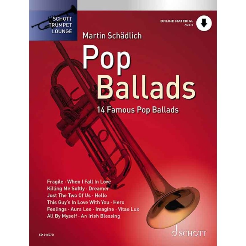 Pop ballads partition trompette