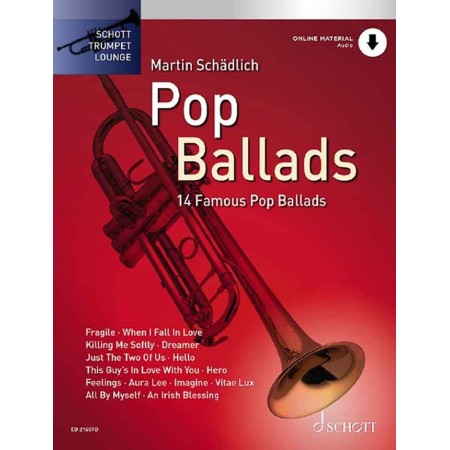 Pop ballads partition trompette