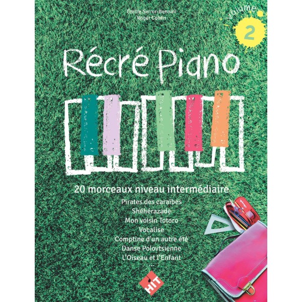 Récré piano volume 2 partition avignon