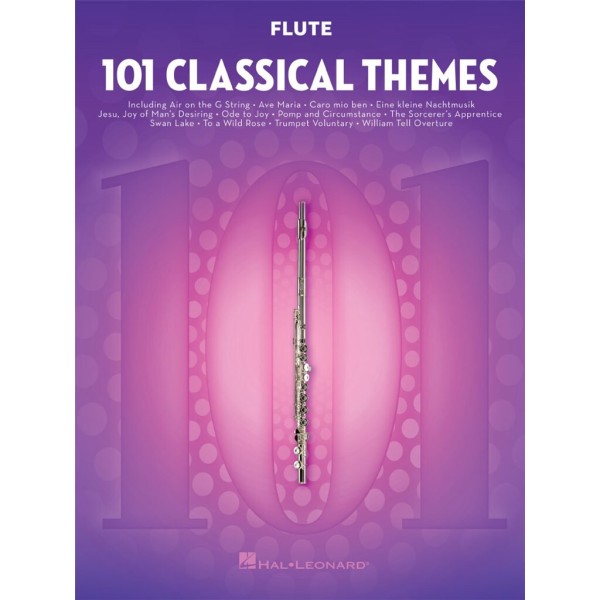 101 classical themes partitions flûte