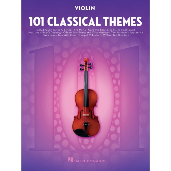 101 classical themes partition violon