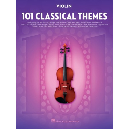 101 classical themes partition violon