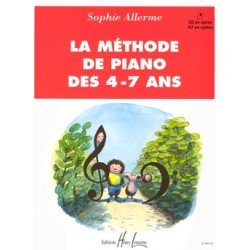 La méthode des 4-7 ans pour piano - Le kiosque à musique Avignon