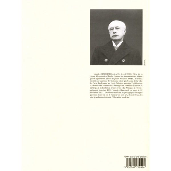 Hauchard méthode de violon partition