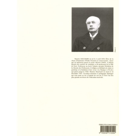 Hauchard méthode de violon partition