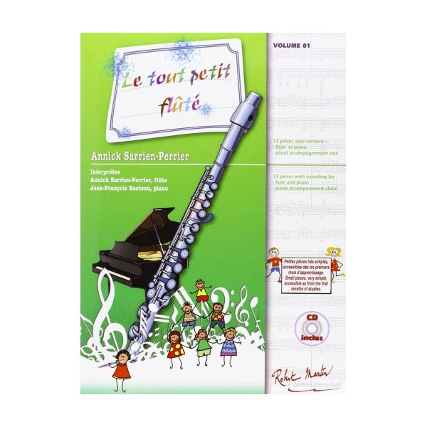 Le tout petit fluté volume 1 partition