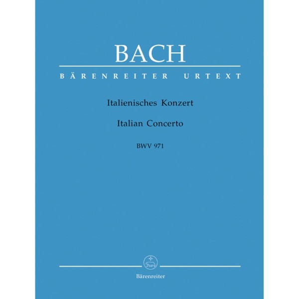 Bach concerto italien partition piano