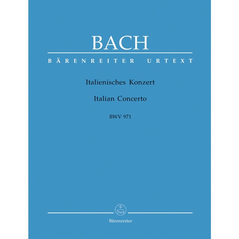 Bach concerto italien partition piano