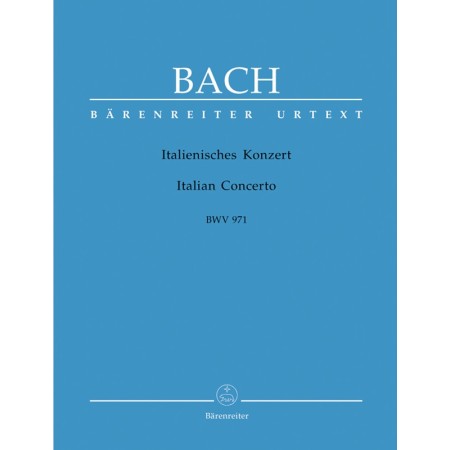 Bach concerto italien partition piano
