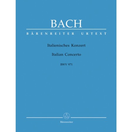 Bach concerto italien partition piano