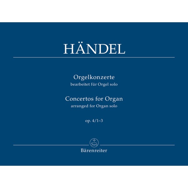 Haendel Concerto orgue partition