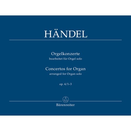 Haendel Concerto orgue partition