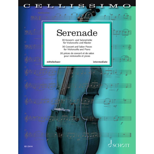 serenade partition violoncelle cellissimo