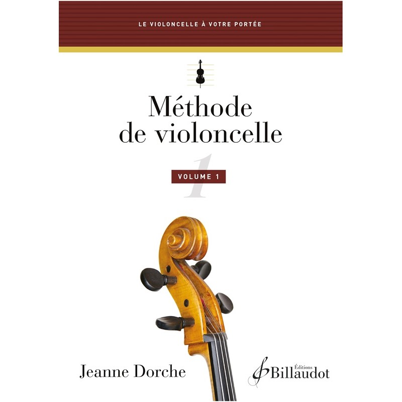 jeanne dorche méthode de violoncelle partition