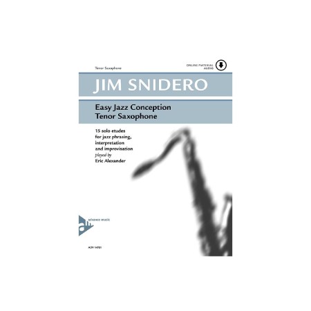 snidero easy jazz conception partition