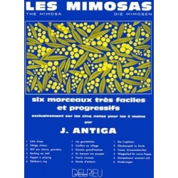 Jean Antiga Les Mimosas partition