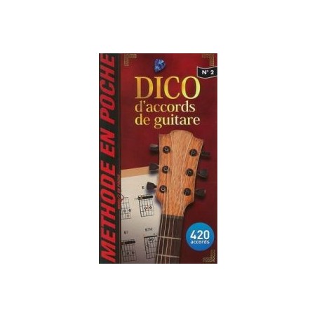 dictionnaire accords guitare Le kiosque à musique Avignon