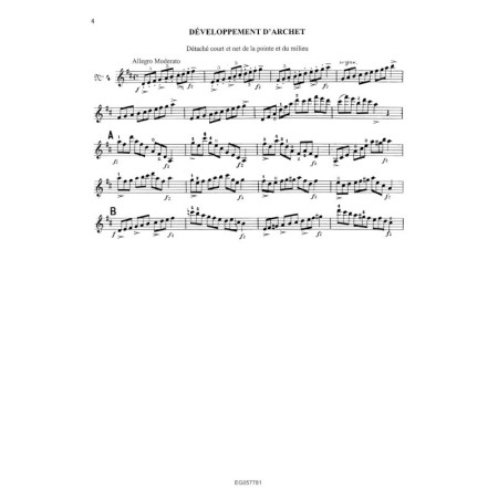 Mazas études spéciales partition violon